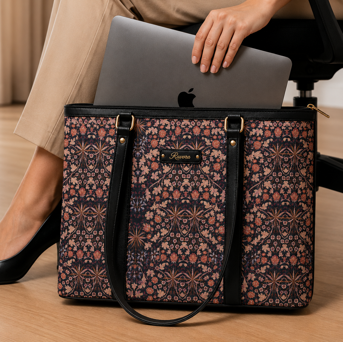 Ravora Vintage Flora Tote
