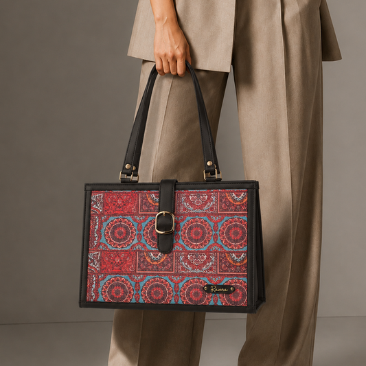 Ravora Blue Heritage Executive Bag