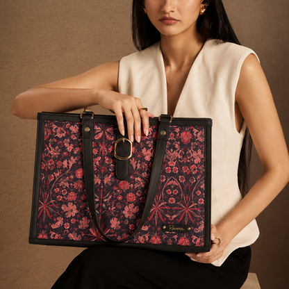Ravora Vintage Flora Executive Bag