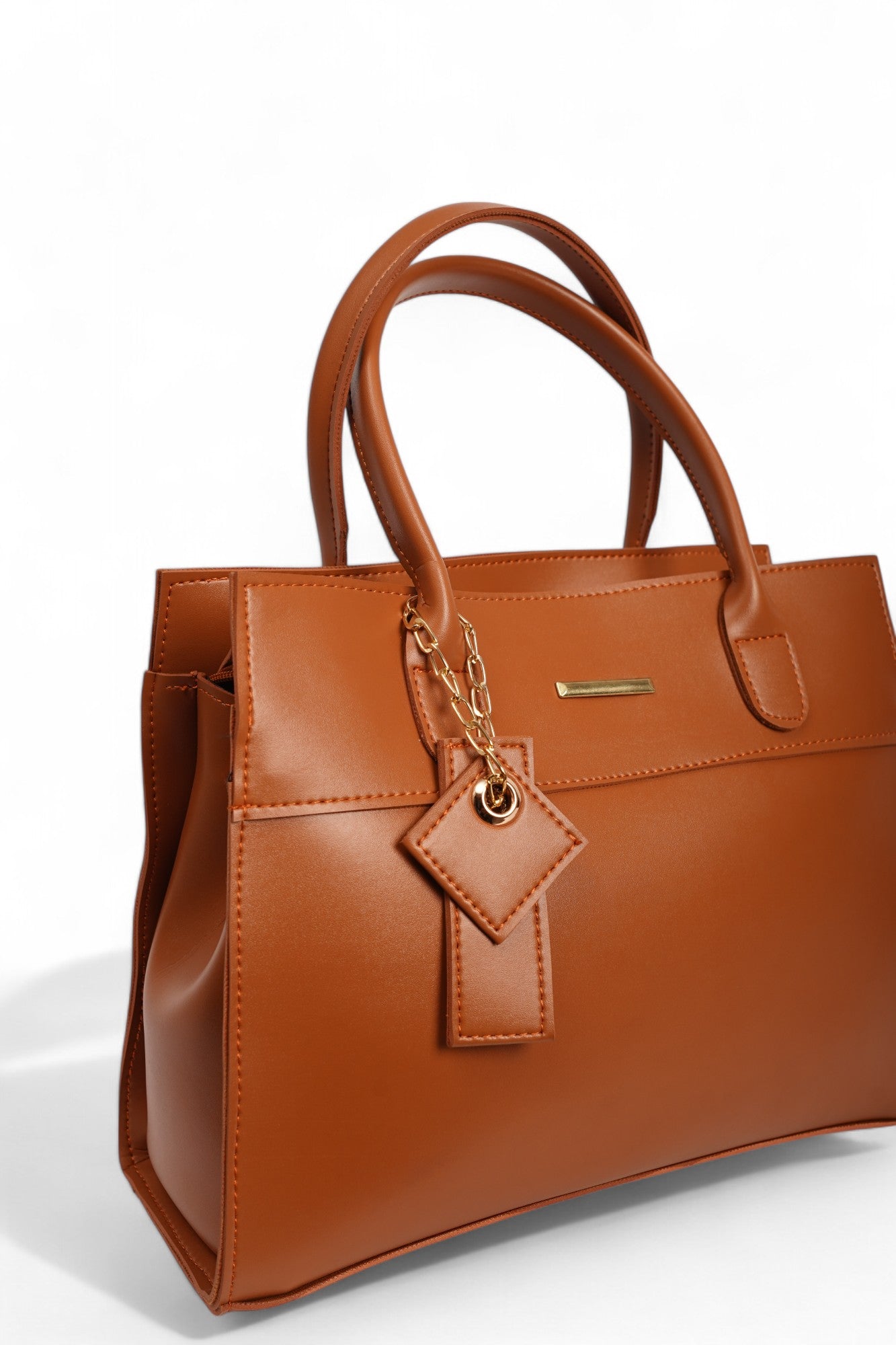 Modern Chic Brown Tote