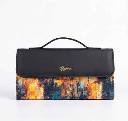 Ravora Golden Twilight Clutch