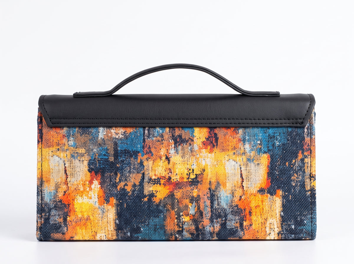 Ravora Golden Twilight Clutch