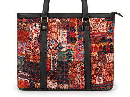 Ravora Red Tapestry Tote