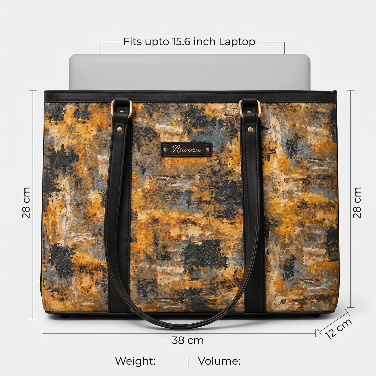 Ravora Golden Twilight Tote