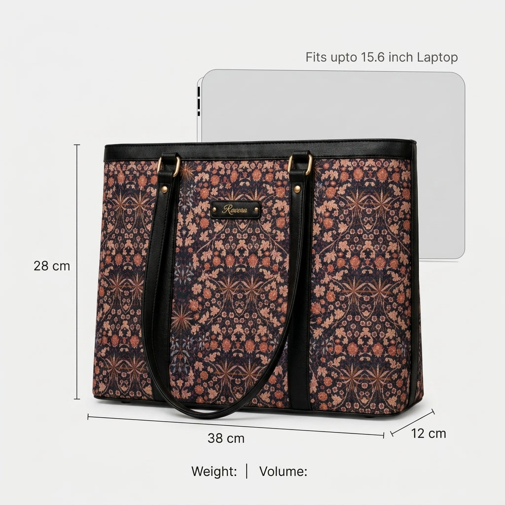 Ravora Vintage Flora Tote