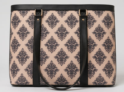 Ravora Pink Damask Tote