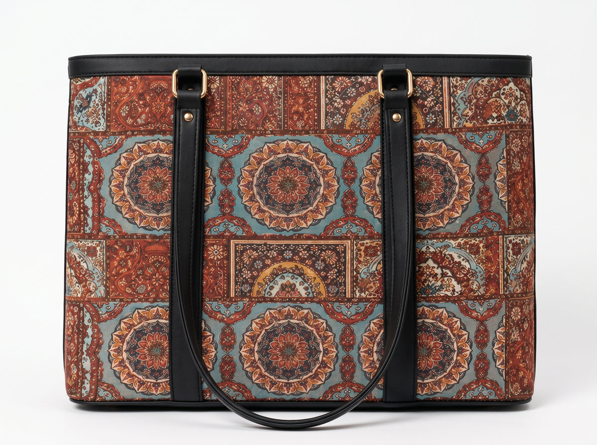 Ravora Blue Heritage Tote