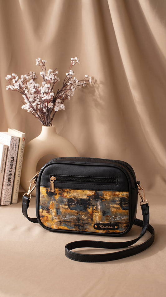 Ravora Golden twilight Crossbody Bag