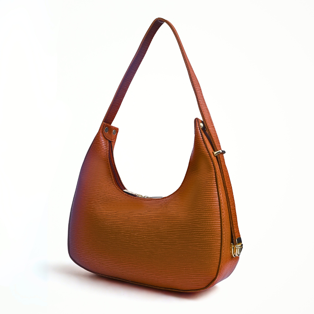 Lyana Ember Brown Shoulder Bag