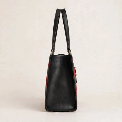 Ravora Red Tapestry Executive Bag