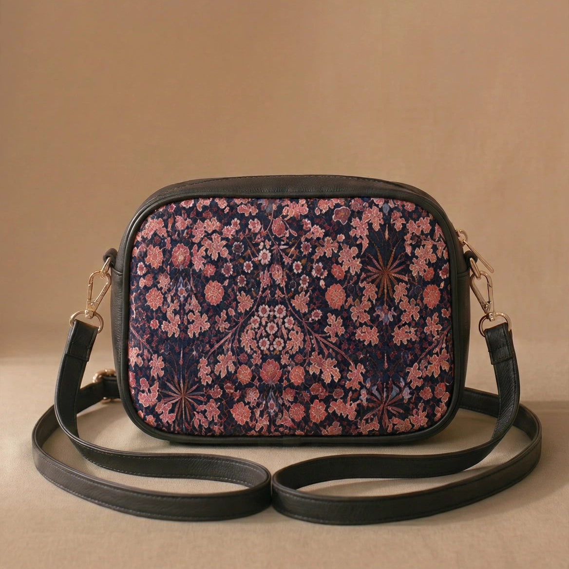 Ravora Vintage Flora Crossbody Bag