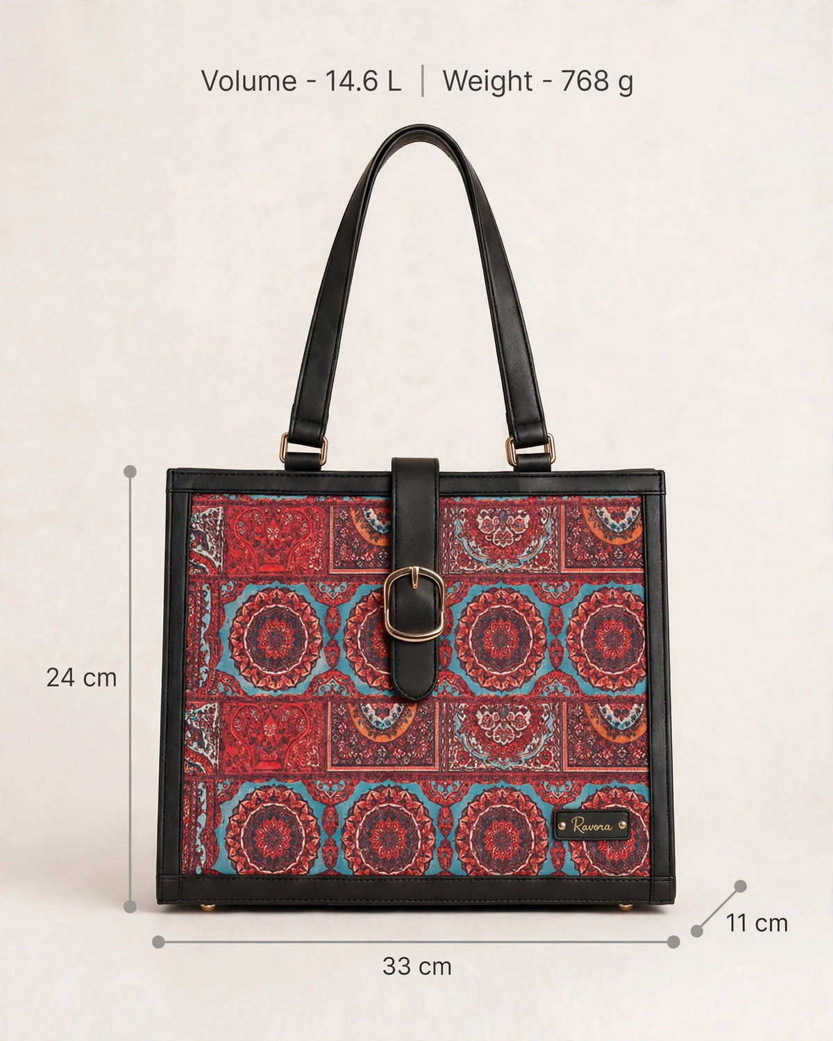 Ravora Blue Heritage Executive Bag