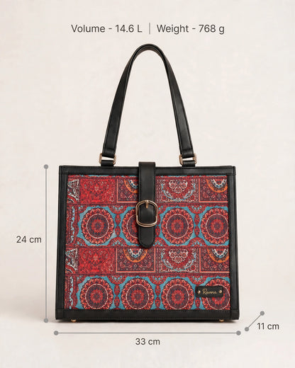 Ravora Blue Heritage Executive Bag