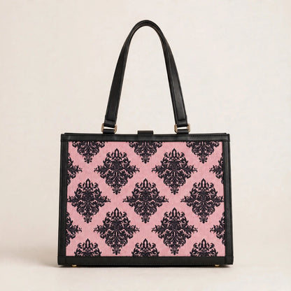 Ravora Pink Damask Executive Bag
