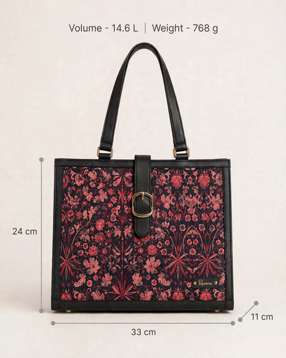 Ravora Vintage Flora Executive Bag