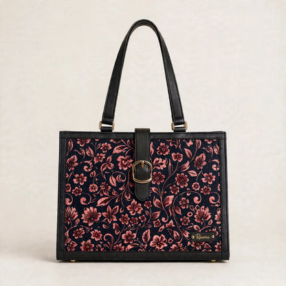 Ravora Vintage Flora Executive Bag
